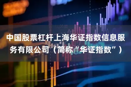 中国股票杠杆上海华证指数信息服务有限公司（简称“华证指数”）
